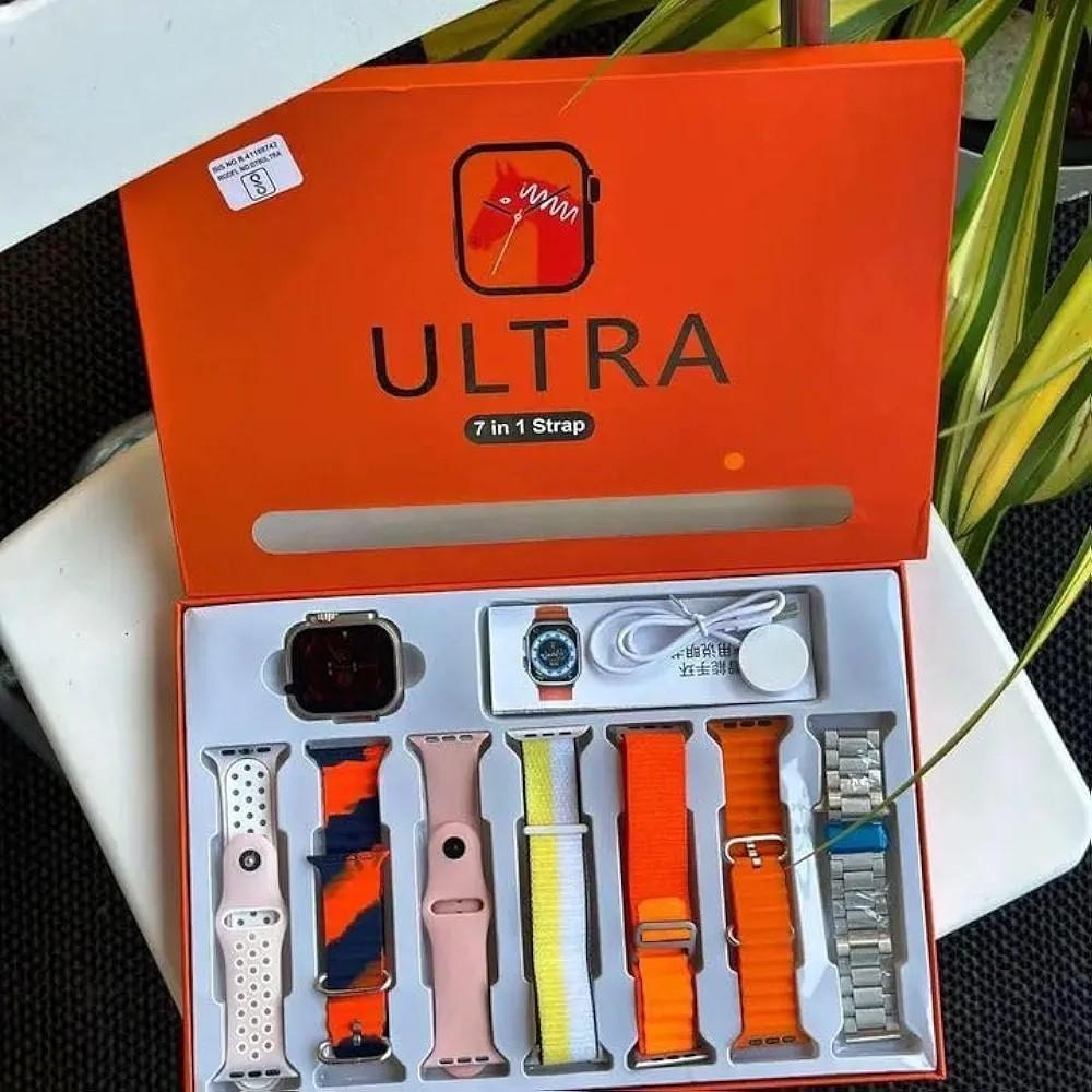 Premium Ultra Smartwatch & 7 Strap Combo - ELITE CART