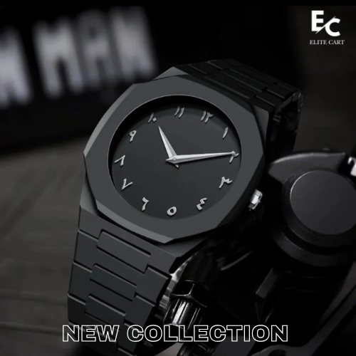 Black Arabic Dial Luxury Watch