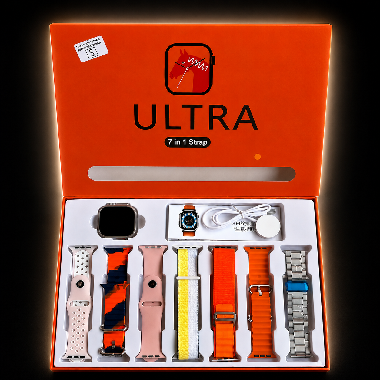 Premium Ultra Smartwatch & 7 Strap Combo - ELITE CART