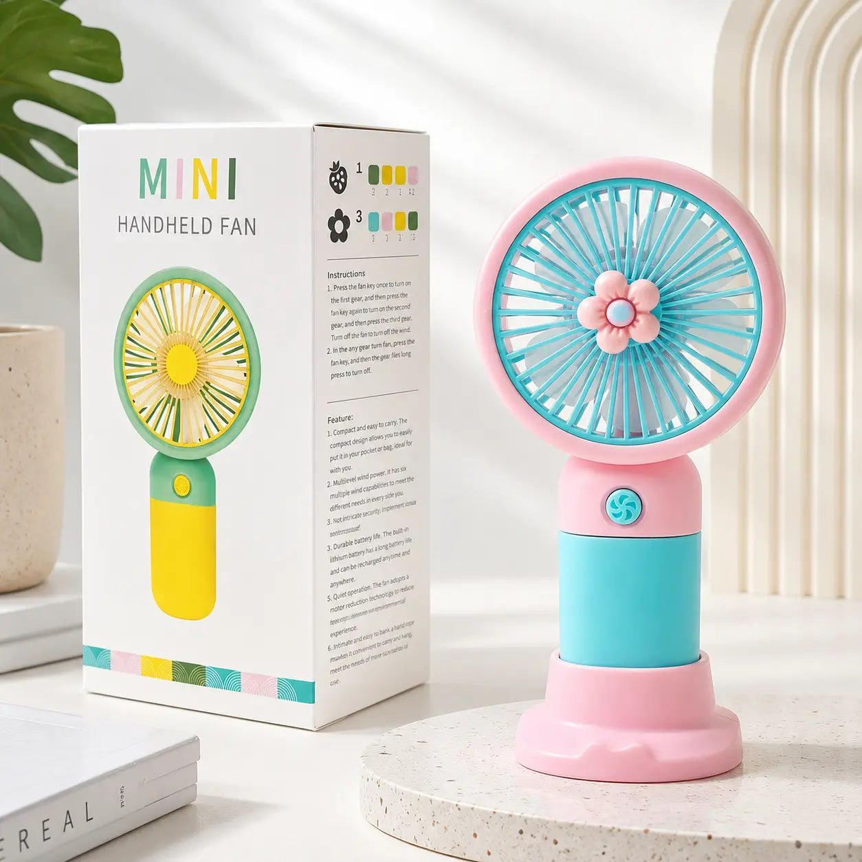 Portable Blossom Breeze Fan ELITE CART